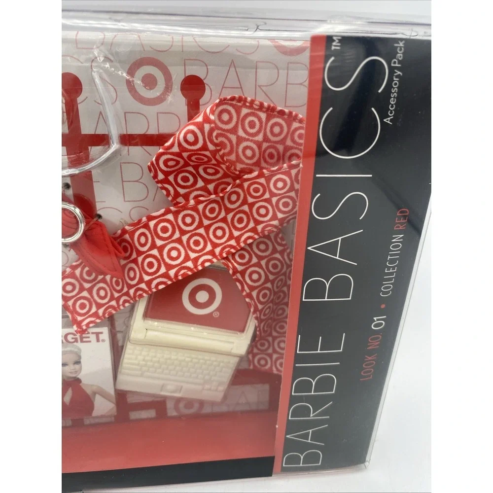 Mattel BARBIE BASICS BLACK LABEL Red Collection/Look No. 01 Accessory Target Exc